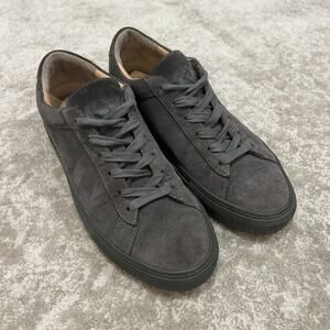 Koio Capri Nubuck Sneaker Suede Charcoal Men's Size 42 US 9
